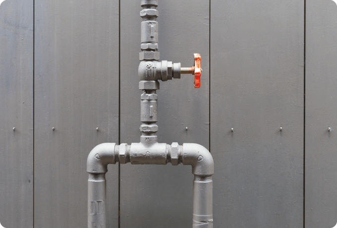 ガス配管工事のイメージ